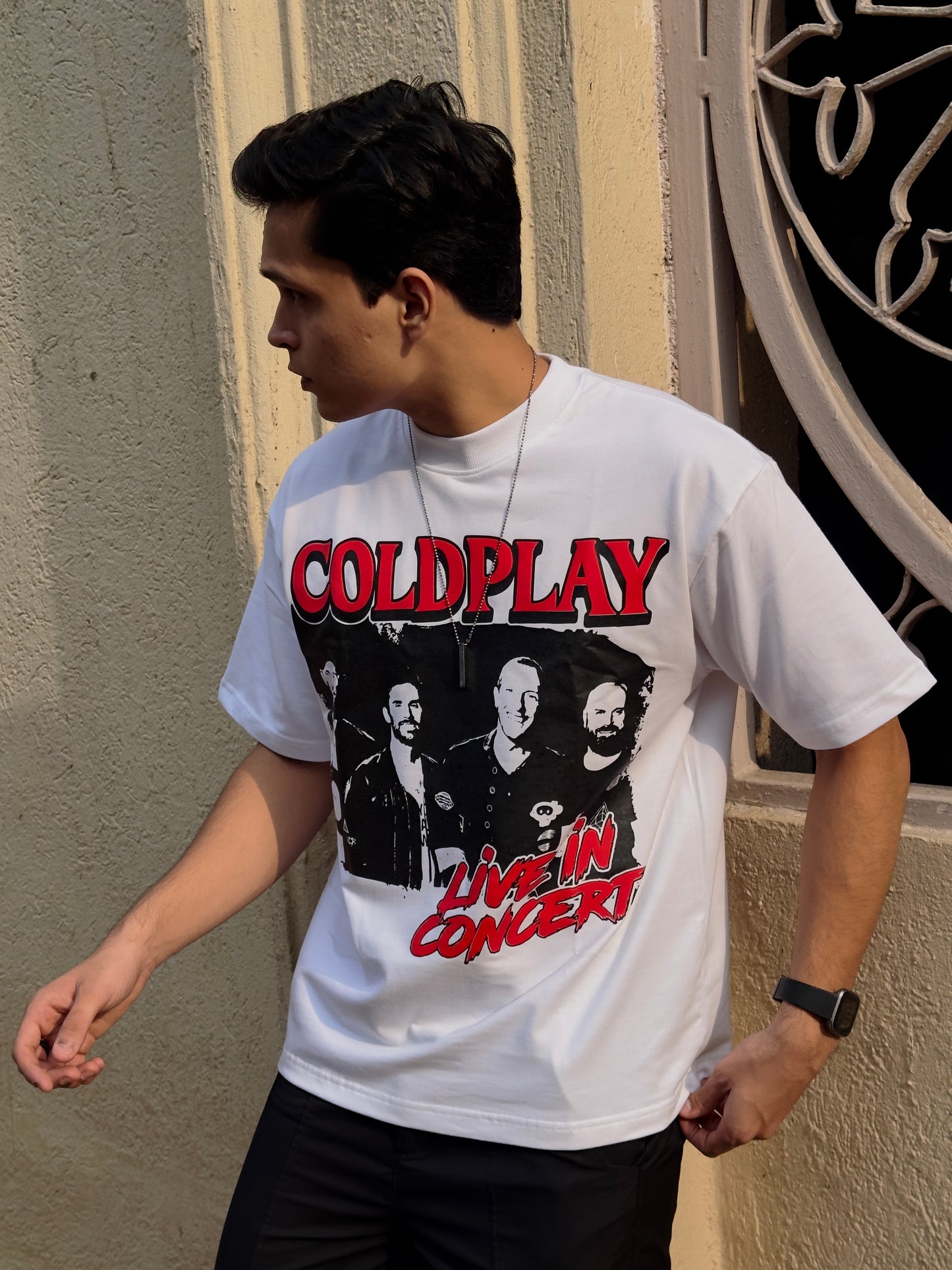 COLDPLAY OVERSIZED TEE