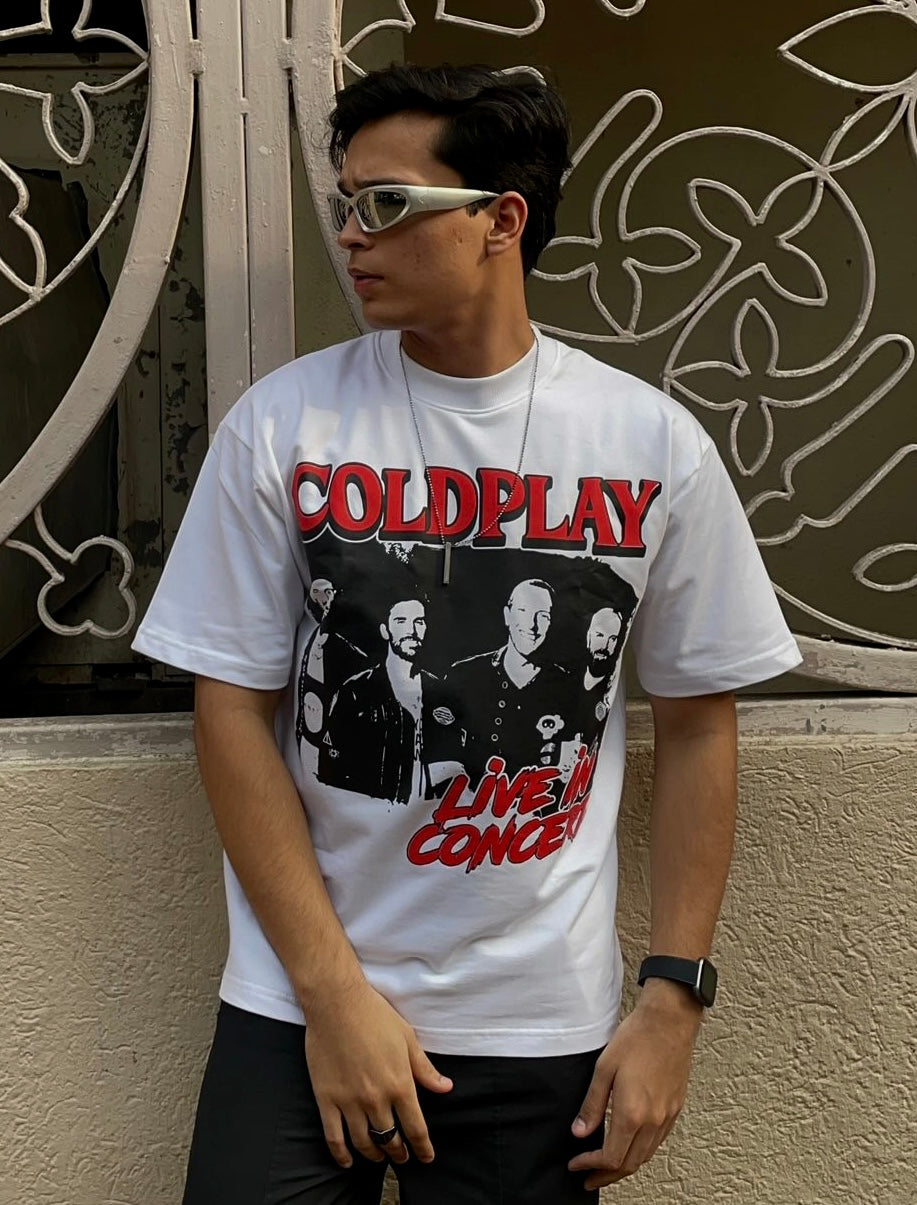 COLDPLAY OVERSIZED TEE